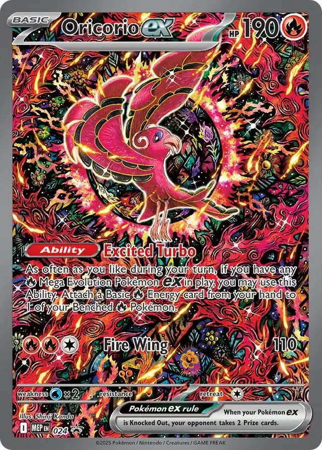Oricorio EX - Pokemon Mega Evolution Promos #24
