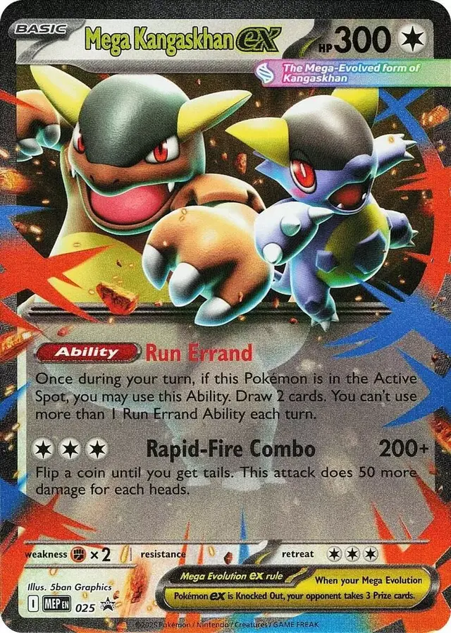 Mega Kangaskhan EX - Pokemon Mega Evolution Promos #25