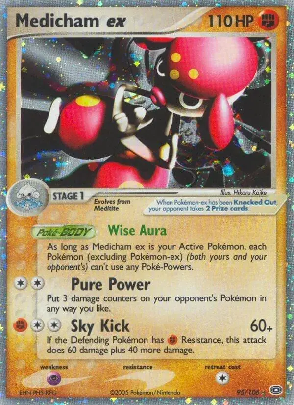Medicham EX - Pokemon Emerald #95