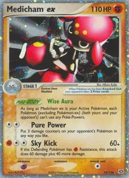 Medicham EX 95 - Pokemon Emerald