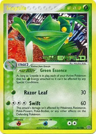 Sceptile [Reverse Holo] - Pokemon Emerald #10