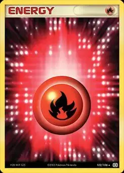 Fire Energy [Holo] - Pokemon Emerald #102