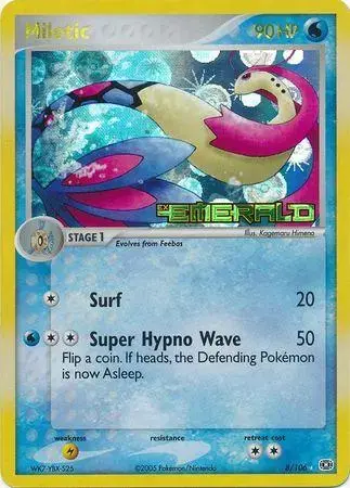 Milotic [Reverse Holo] - Pokemon Emerald #8