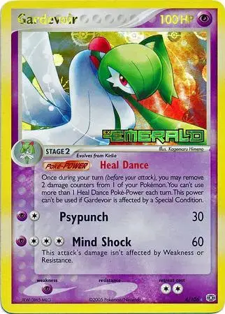 Gardevoir [Reverse Holo] - Pokemon Emerald #4