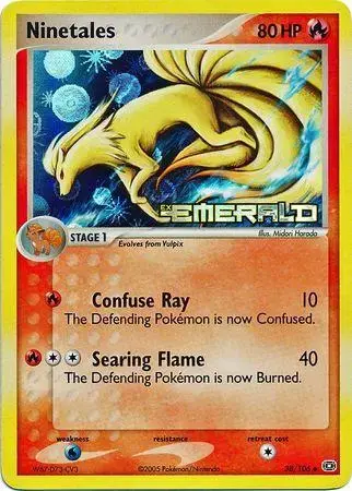 Ninetales [Reverse Holo] - Pokemon Emerald #38