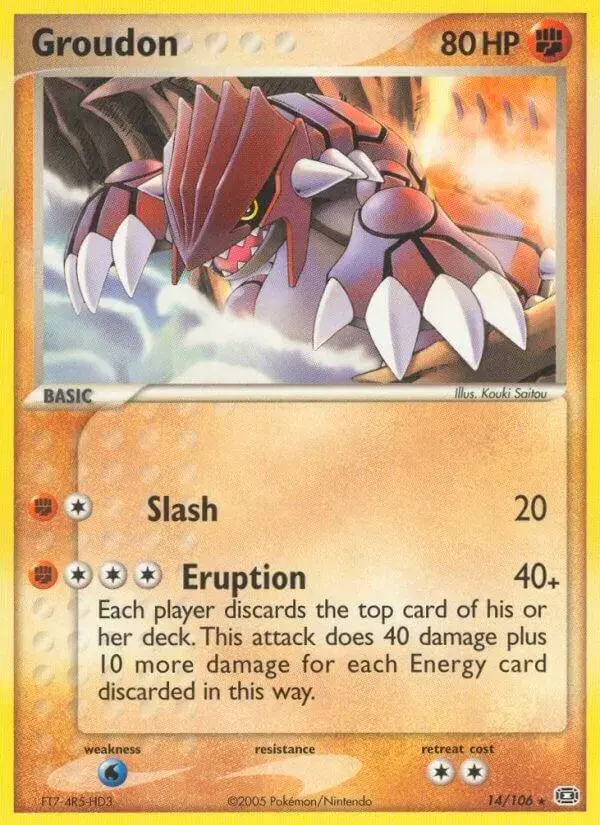 Groudon - Pokemon Emerald #14