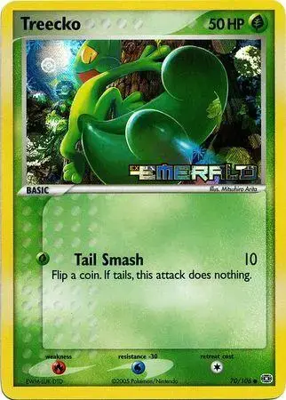 Treecko [Reverse Holo] - Pokemon Emerald #70