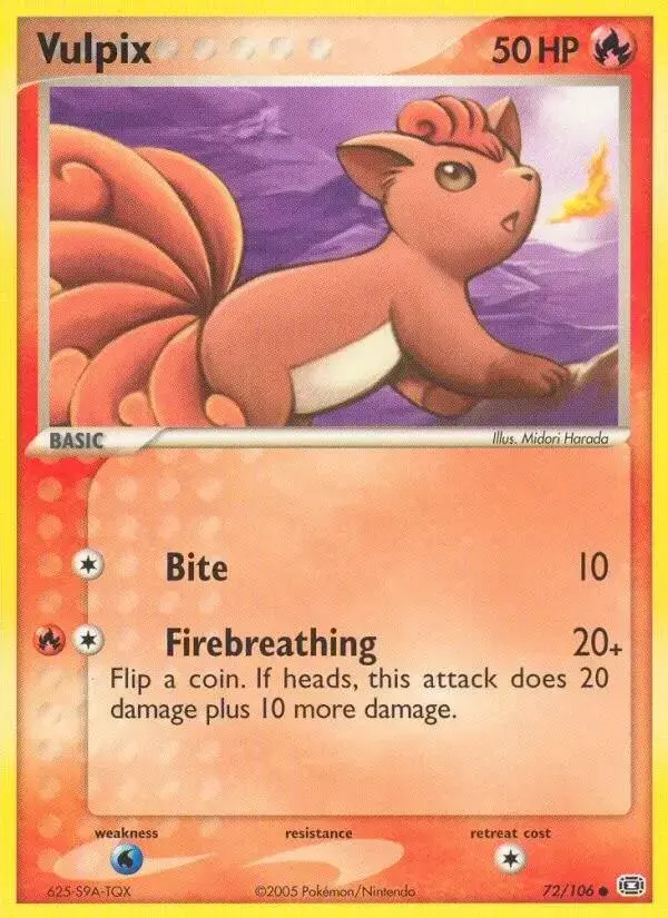 Vulpix - Pokemon Emerald #72