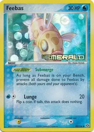 Feebas [Reverse Holo] - Pokemon Emerald #49