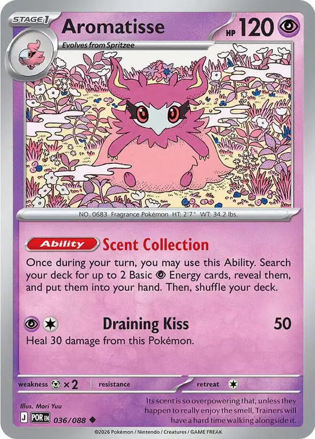 Aromatisse - Pokemon Perfect Order #36