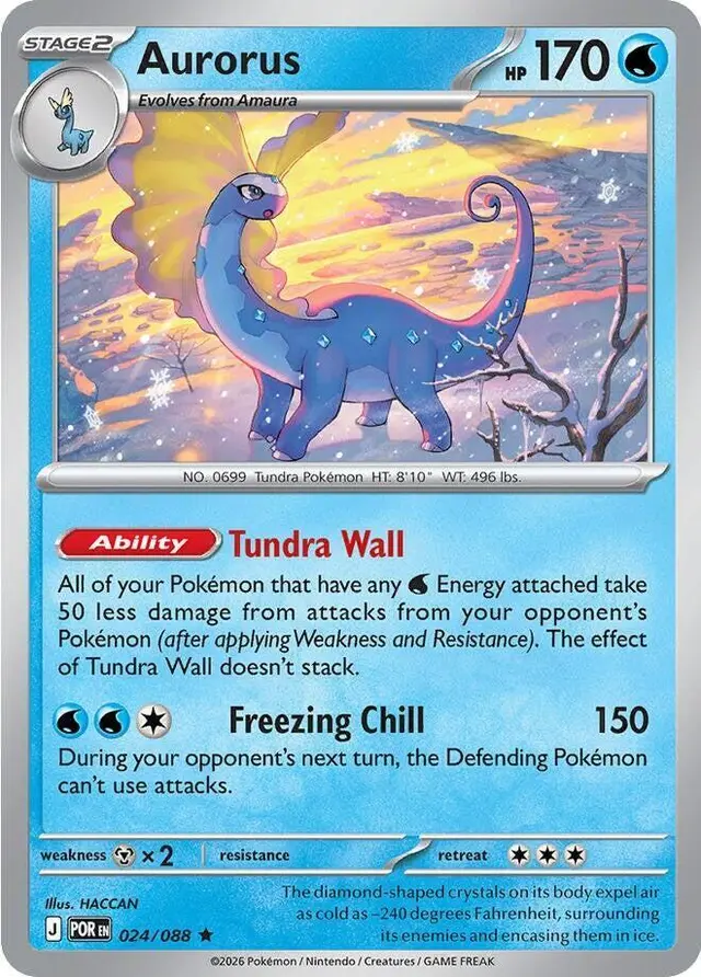 Aurorus - Pokemon Perfect Order #24