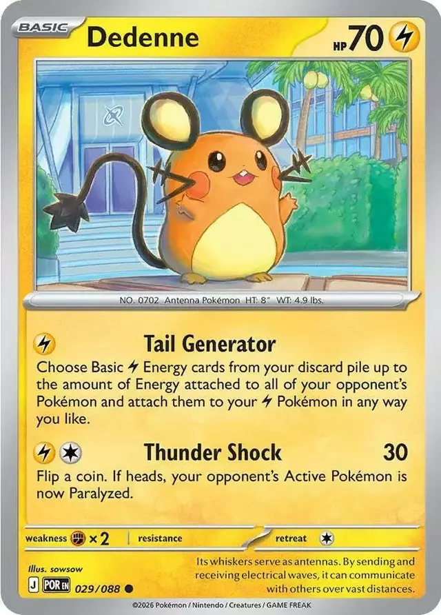 Dedenne - Pokemon Perfect Order #29