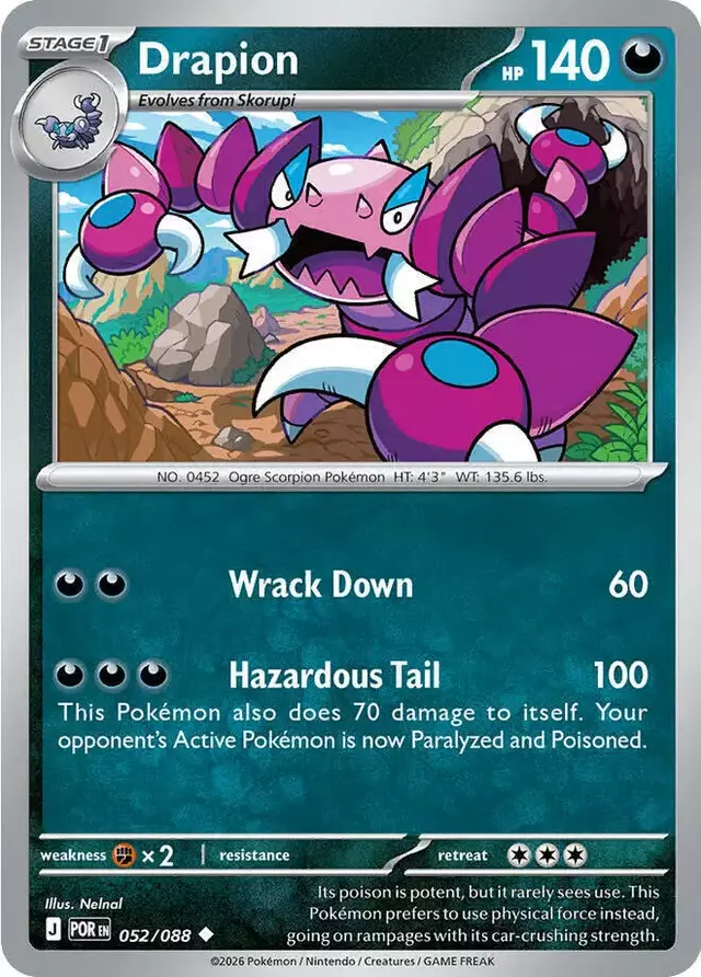 Drapion - Pokemon Perfect Order #52