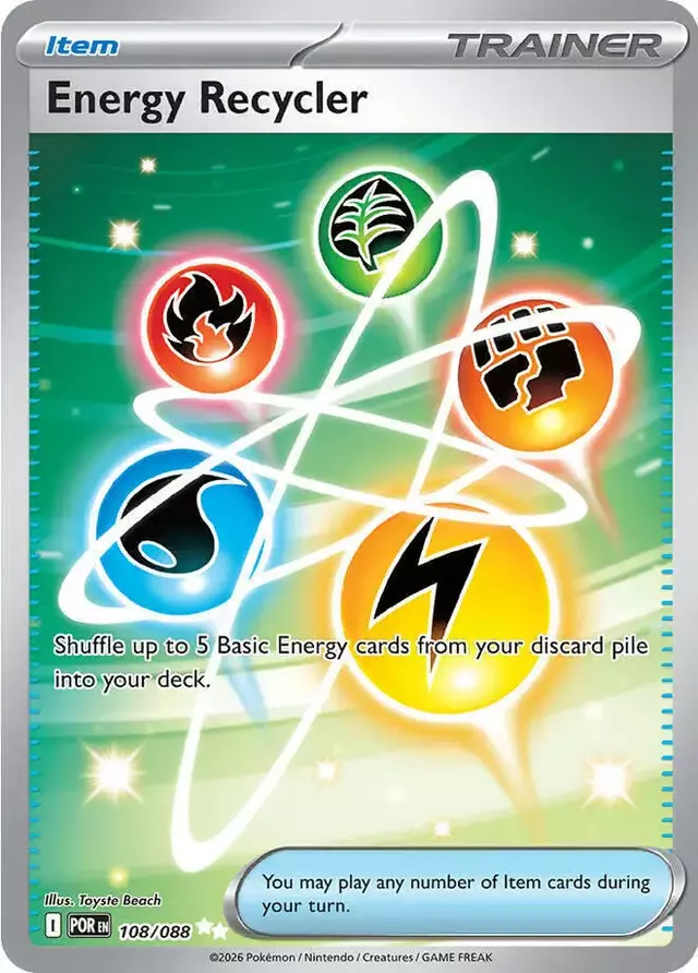 Energy Recycler - Pokemon Perfect Order #108