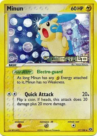 Minun [Reverse Holo]