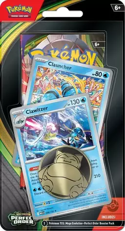 Premium Checklane Blister: Clawitzer - Pokemon Perfect Order