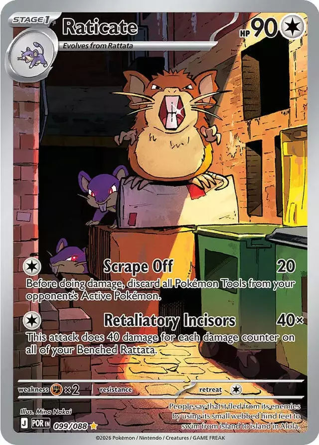 Raticate - Pokemon Perfect Order #99