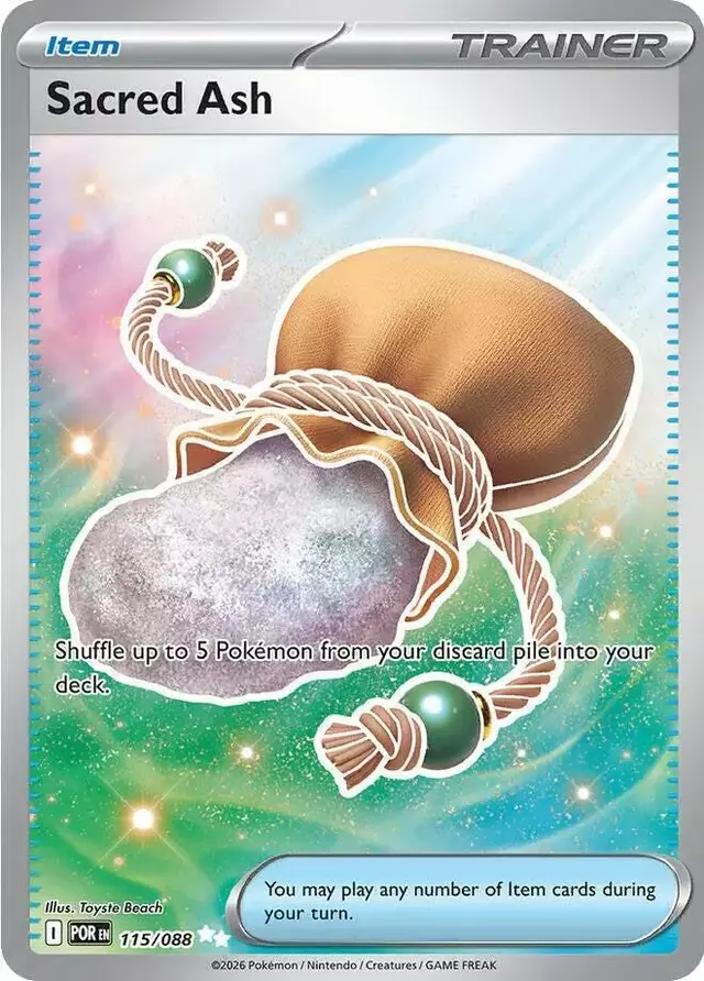 Sacred Ash - Pokemon Perfect Order #115