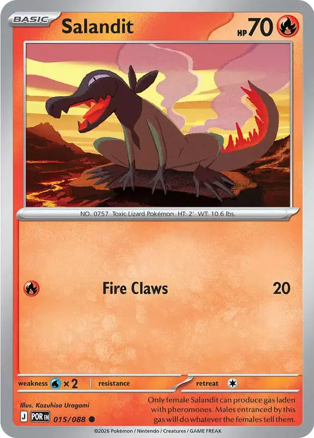 Salandit - Pokemon Perfect Order #15