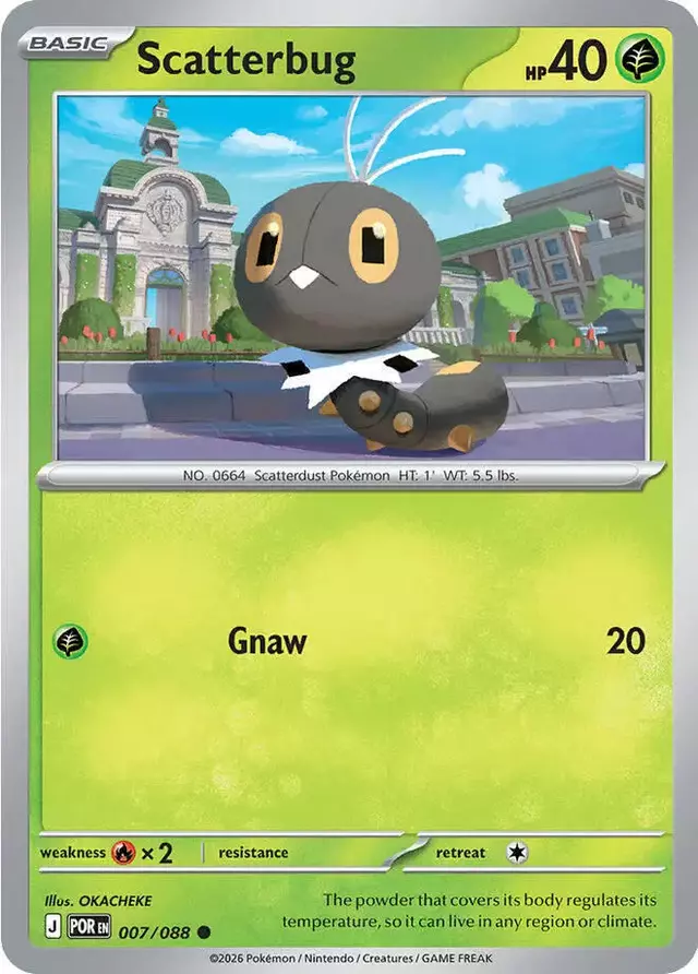 Scatterbug - Pokemon Perfect Order #7