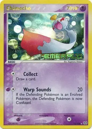 Chimecho [Reverse Holo] - Pokemon Emerald #12