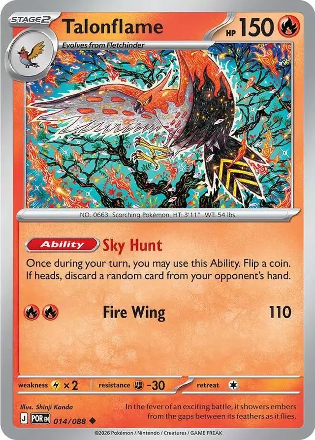 Talonflame - Pokemon Perfect Order #14