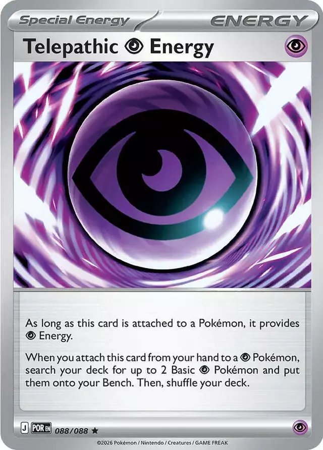 Telepathic Psychic Energy - Pokemon Perfect Order #88