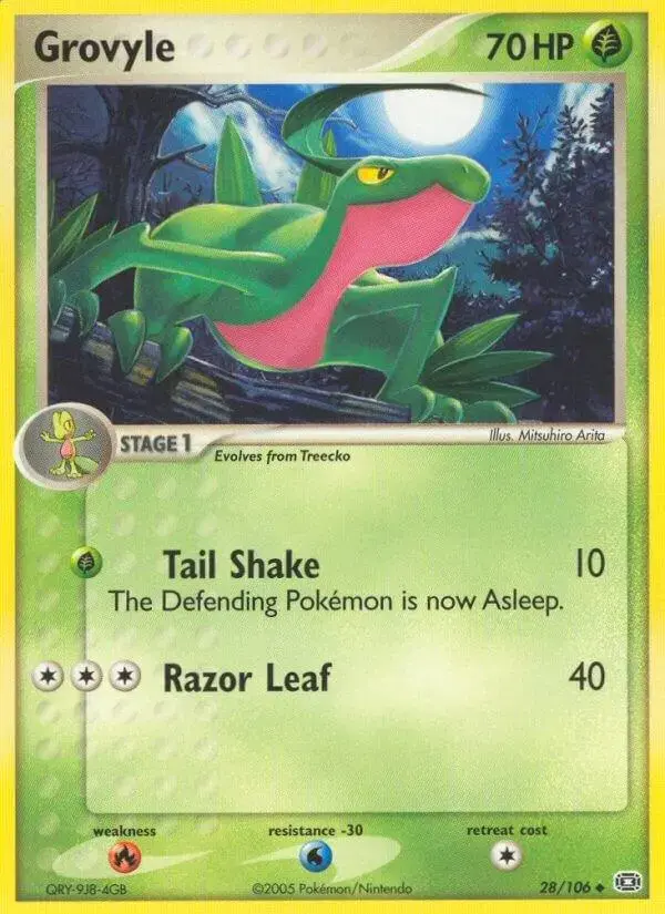 Grovyle - Pokemon Emerald #28