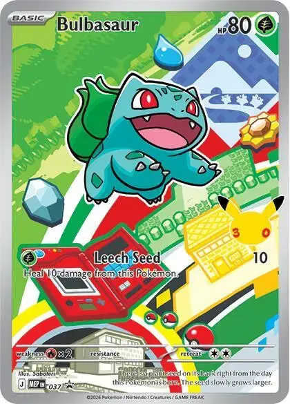 Bulbasaur - Pokemon Mega Evolution Promos #37