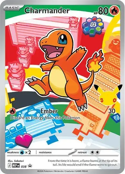 Charmander - Pokemon Mega Evolution Promos #38