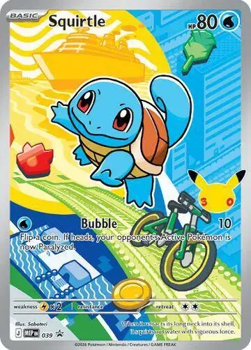 Squirtle - Pokemon Mega Evolution Promos #39