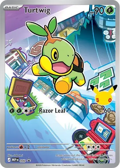 Turtwig - Pokemon Mega Evolution Promos #40