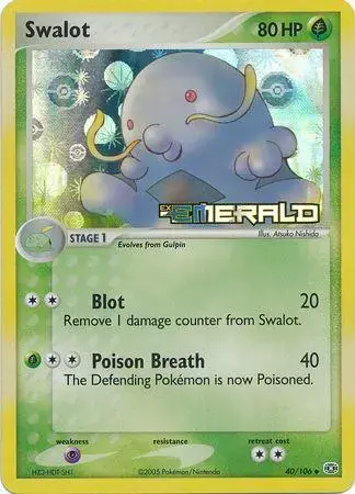 Swalot [Reverse Holo] - Pokemon Emerald #40