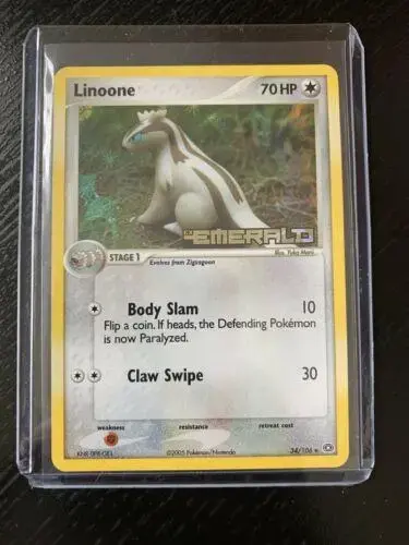 Linoone [Reverse Holo] - Pokemon Emerald #34