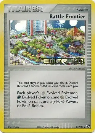 Battle Frontier [Reverse Holo] - Pokemon Emerald #75