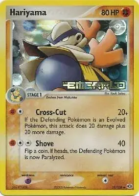 Hariyama [Reverse Holo]