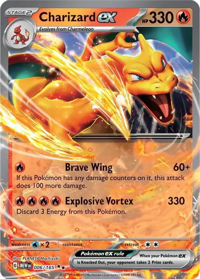 Charizard ex - Pokemon Scarlet & Violet 151 #6
