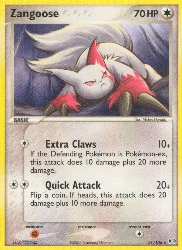 Zangoose - Pokemon Emerald #21