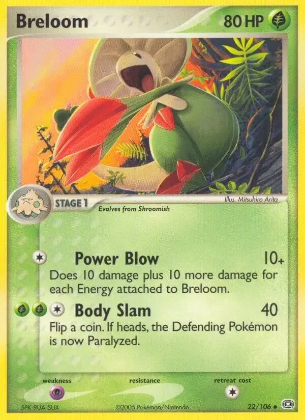 Breloom - Pokemon Emerald #22