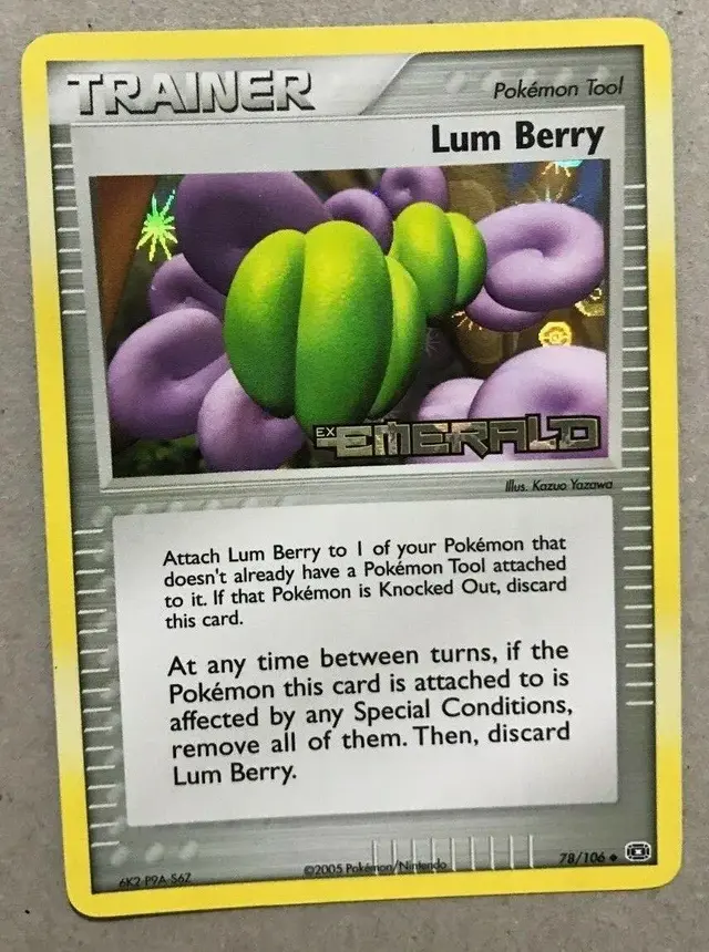 Lum Berry [Reverse Holo] - Pokemon Emerald #78