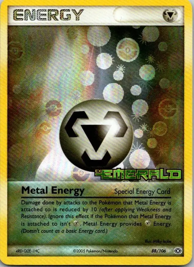 Metal Energy [Reverse Holo] - Pokemon Emerald #88