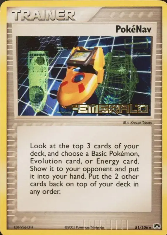 Pokenav [Reverse Holo] - Pokemon Emerald #81