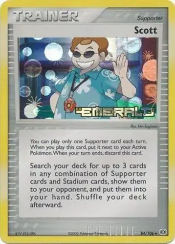 Scott [Reverse Holo] - Pokemon Emerald #84