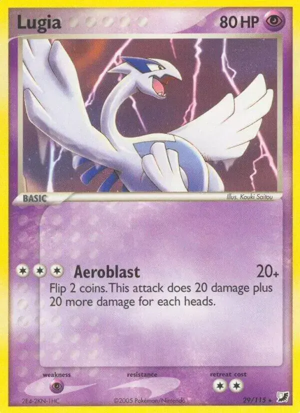 Lugia - Pokemon Unseen Forces #29