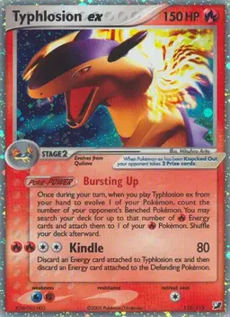 Typhlosion EX - Pokemon Unseen Forces