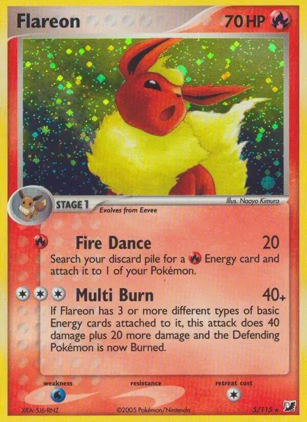 Flareon - Pokemon Unseen Forces #5