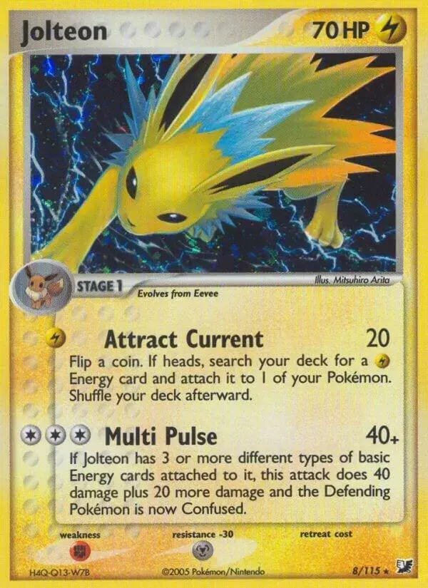 Jolteon - Pokemon Unseen Forces #8