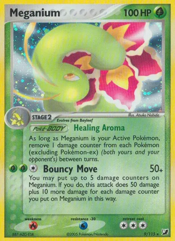 Meganium - Pokemon Unseen Forces #9