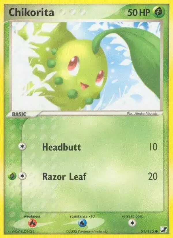 Chikorita - Pokemon Unseen Forces #51