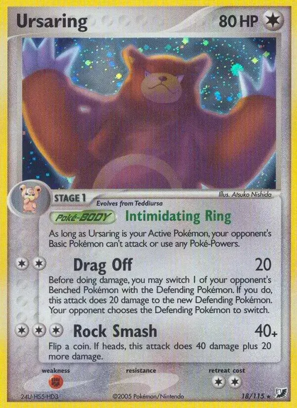 Ursaring - Pokemon Unseen Forces #18